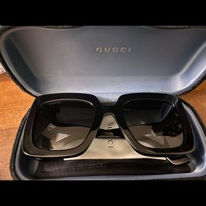 Gucci 53mm Square Sunglass